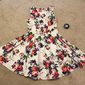 Grace Karin • Floral swing dress
